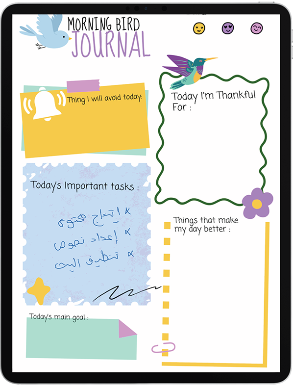 Why MORNING BIRD JOURNAL?
