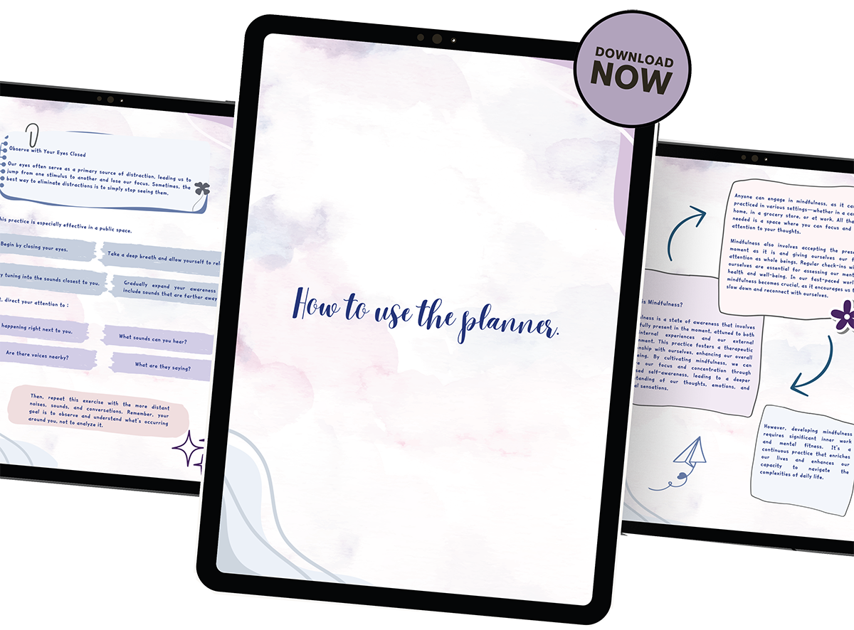 What's inside the Digital Planner?