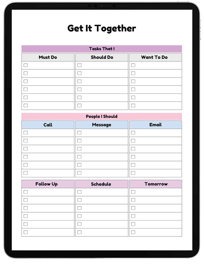 Why Brain Dump Digital Planner