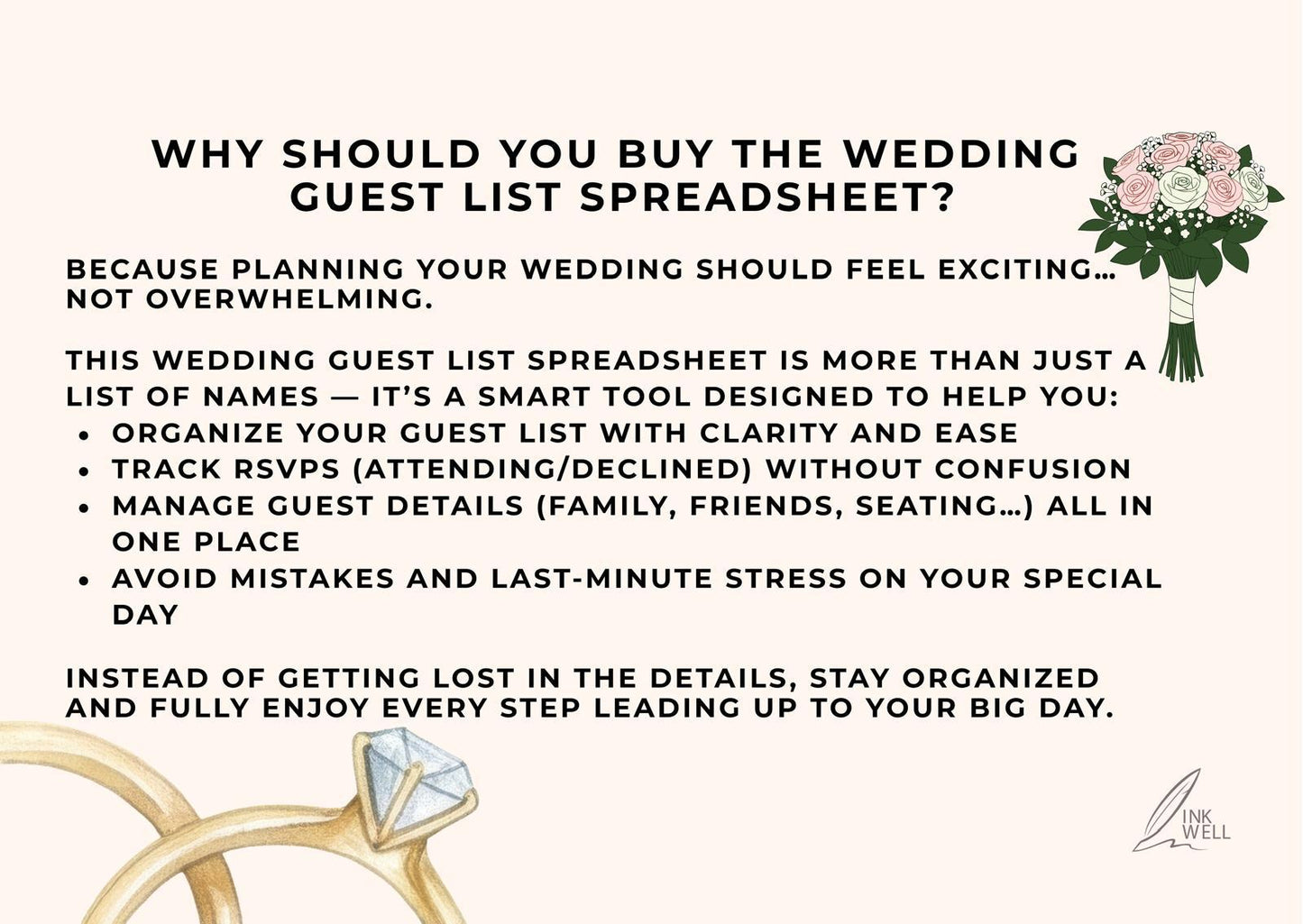 Wedding Guest List Spreadsheet