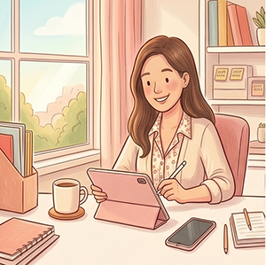 Busy professionals who want to start and end the day with intention